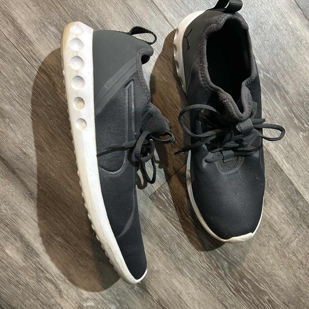 Black and White Athletic Sneakers
